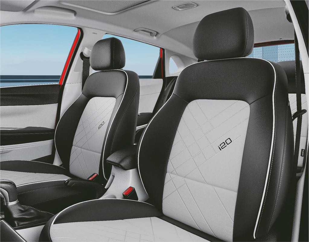 Hyundai i20 Facelift Seats