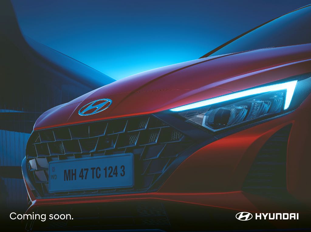 Hyundai i20 Facelift Teaser