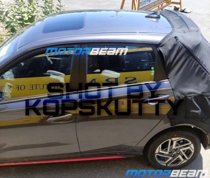 Hyundai i20 N Line Facelift Spied