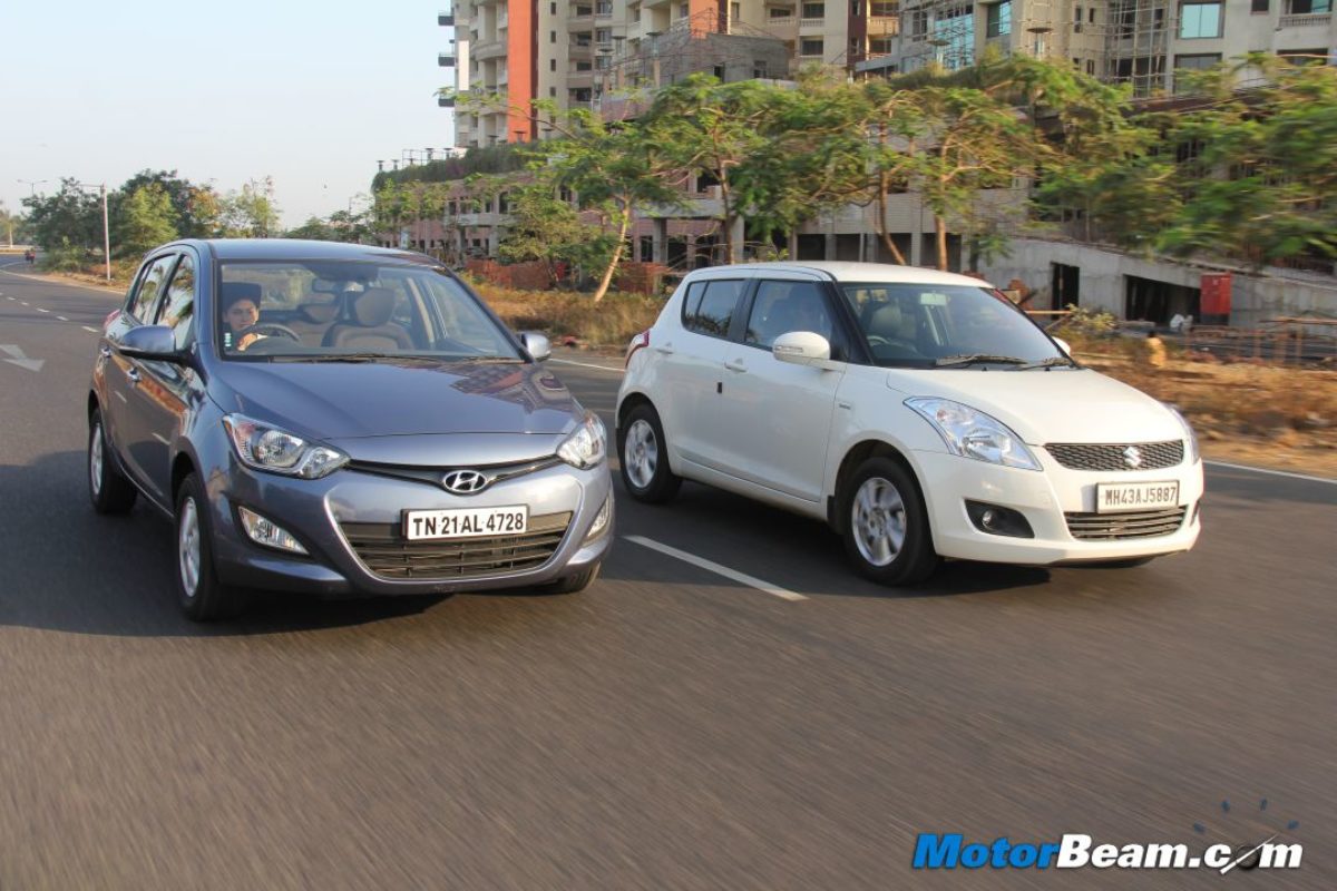 Hyundai i20 vs Maruti Swift - Video Comparison