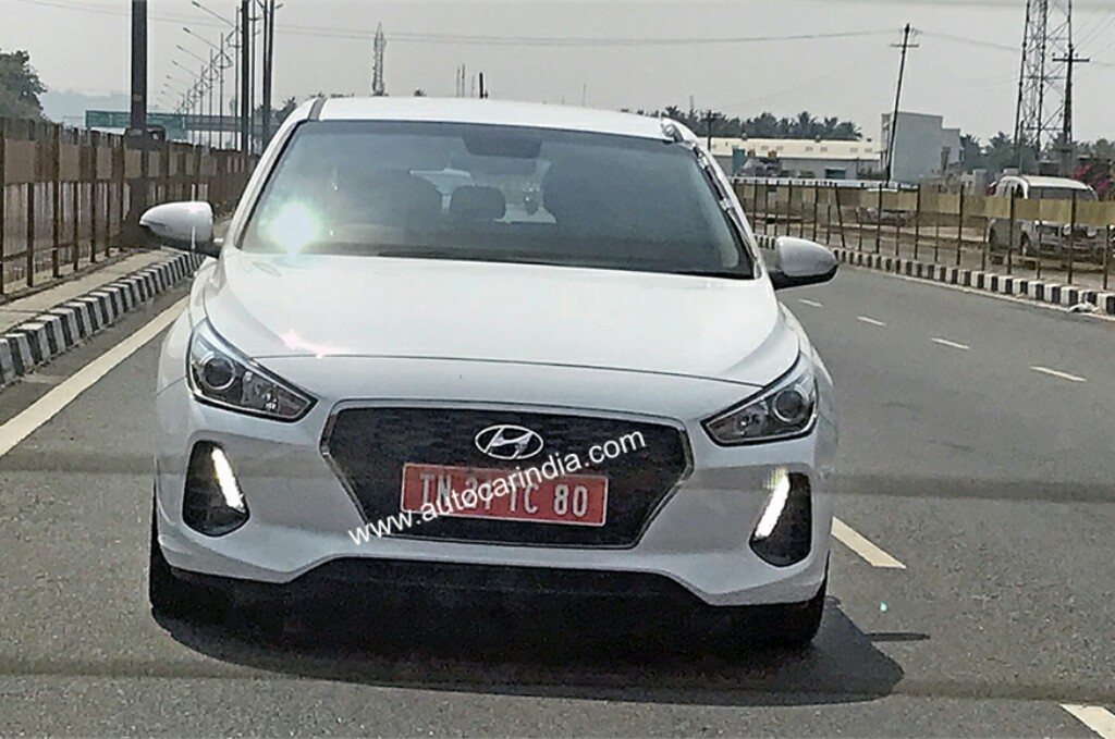 Hyundai i30 Spied In India