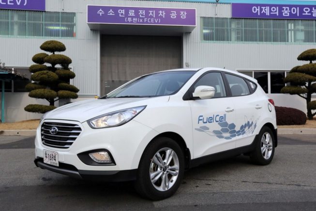 Hyundai iX35 Hydrogen Fuel Cell Powered Car