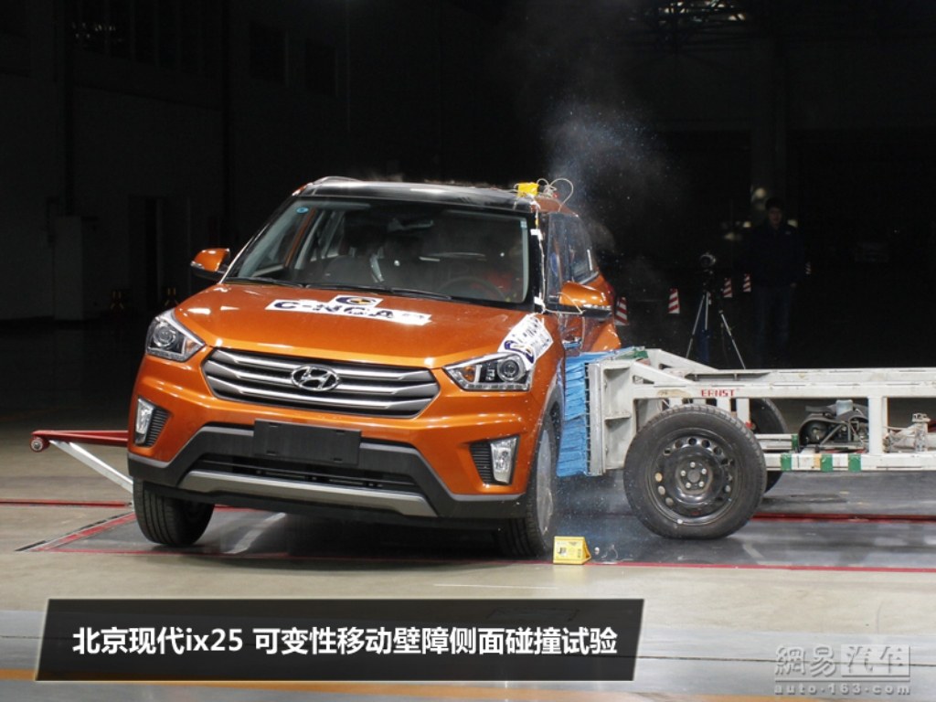 Hyundai ix25 Side Impact Crash Test