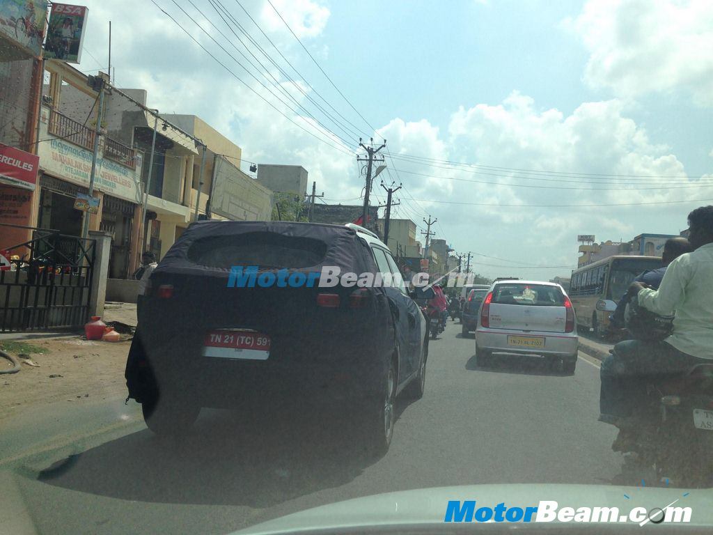 Hyundai ix25 Spied Testing