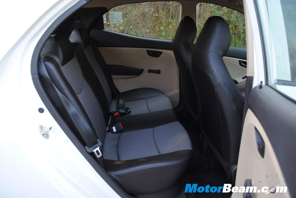 Hyundai Eon Rear Seats