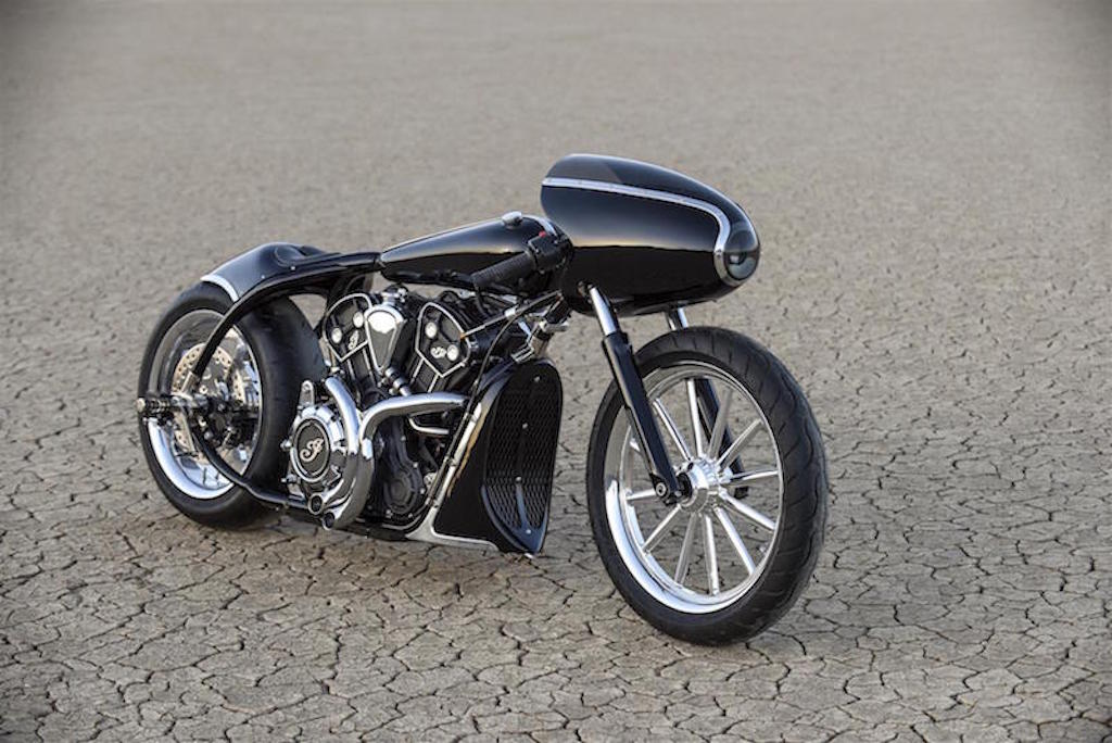 Indian Black Bullet Custom Scout