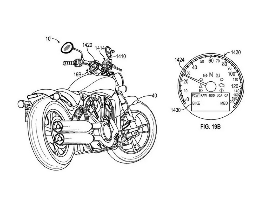 Indian Motorcycle Radar Safety System