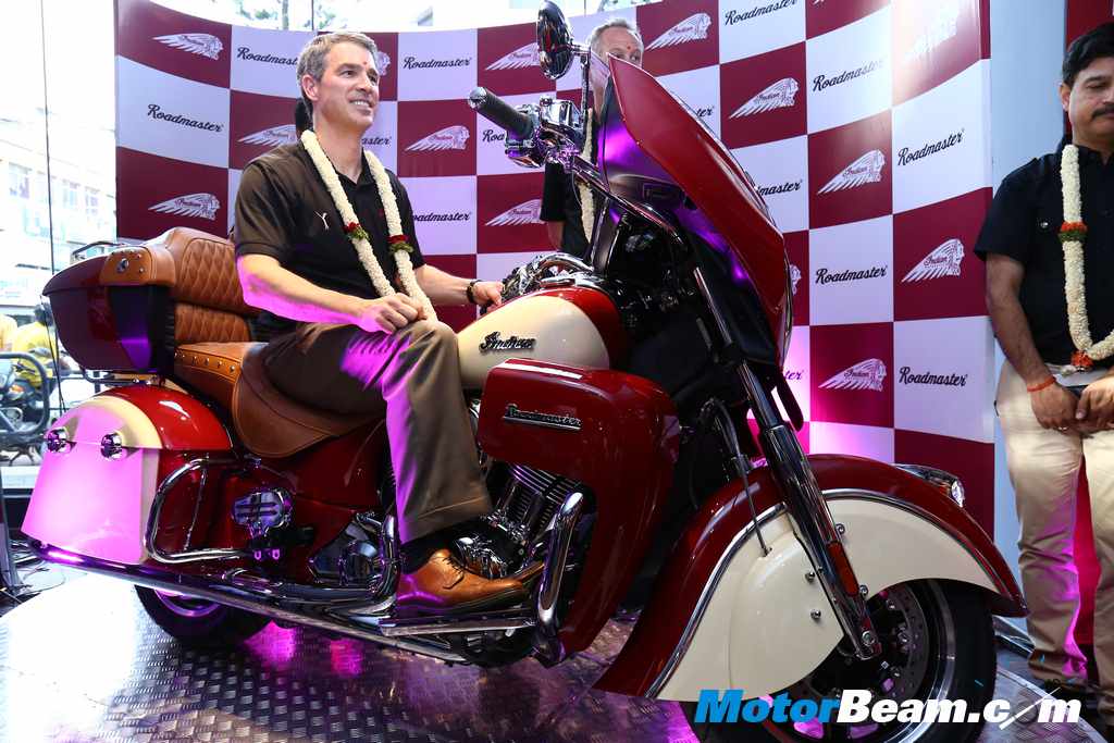 Indian Roadmaster Launch