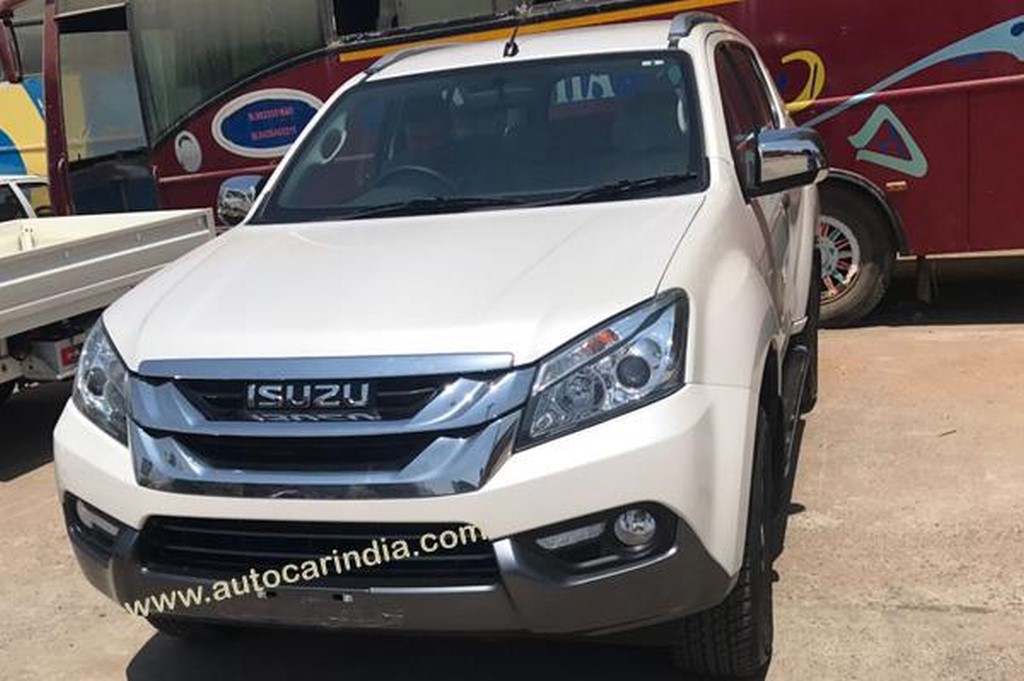 Isuzu MU-X Spied