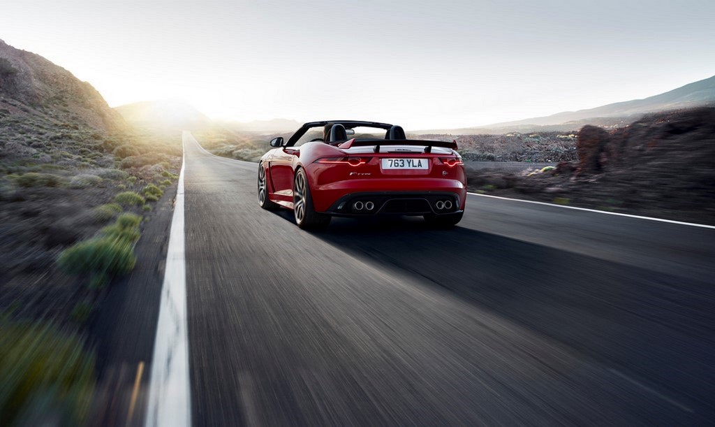 Jaguar F-Type SVR Rear