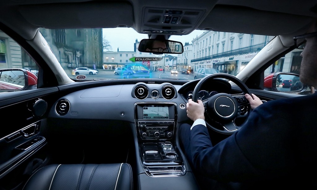 Jaguar Land Rover Urban Windscreen Ghost Car