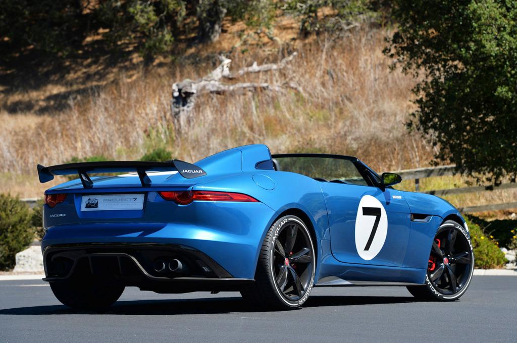 Jaguar Project 7 Concept Rear