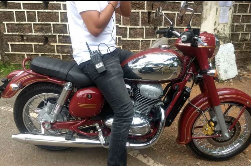 Jawa 300 Spied