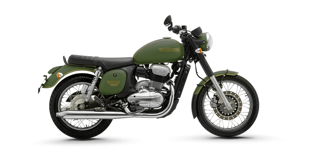 Jawa 42 Galactic Green
