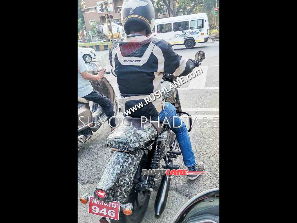 Jawa Cruiser Spied