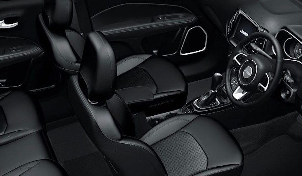 Jeep Compass Black Pack Interiors