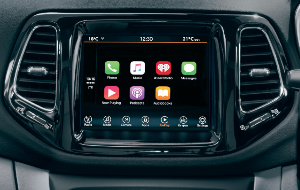 Jeep Compass Diesel Automatic Infotainment System