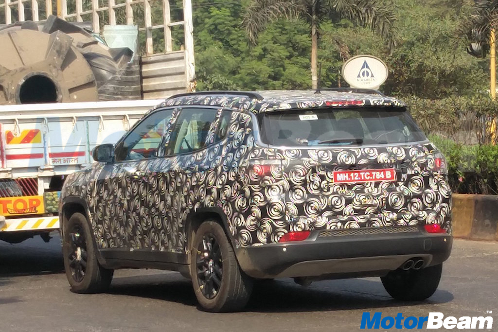 Jeep Compass India Spyshot Rear