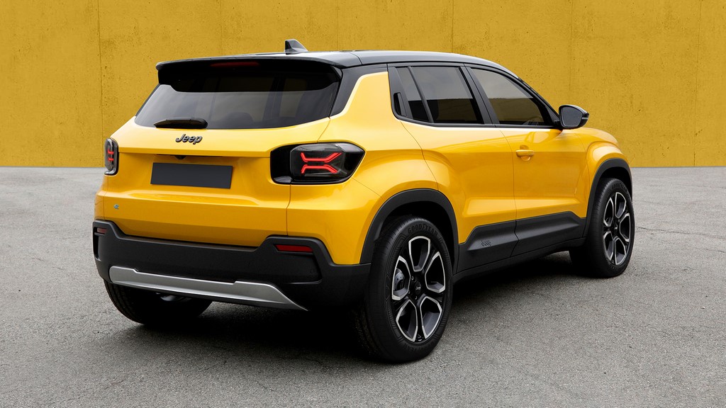 Jeep Electric SUV Rear