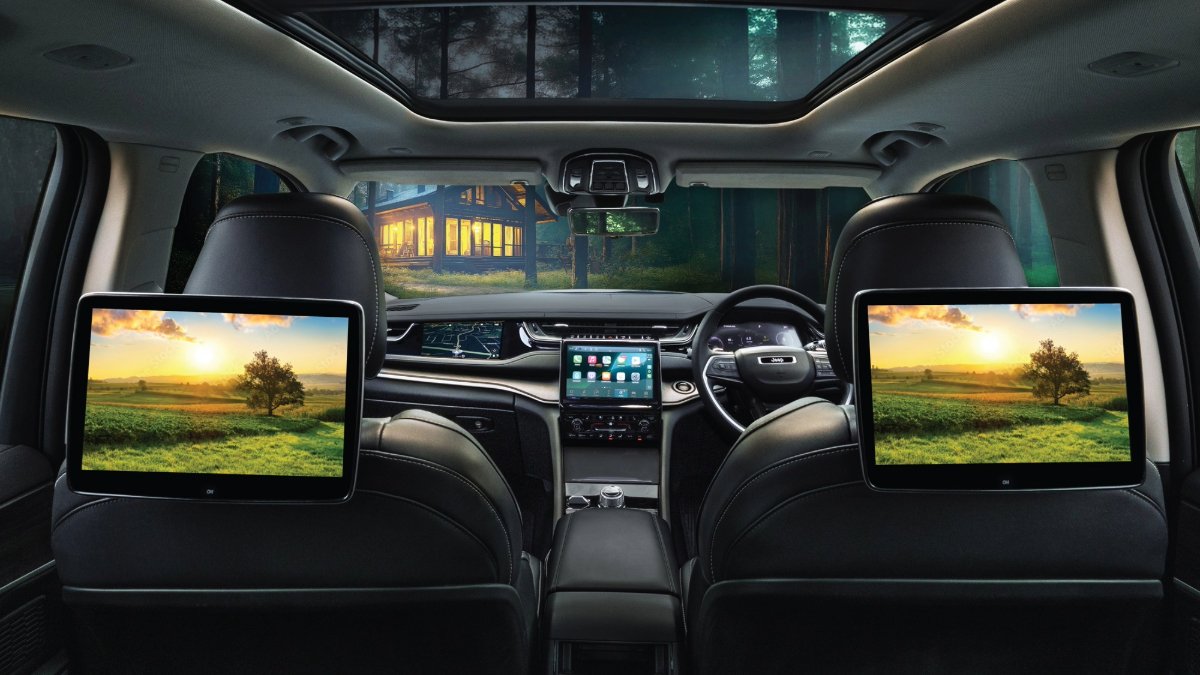 Jeep Grand Cherokee signature edition rear seats