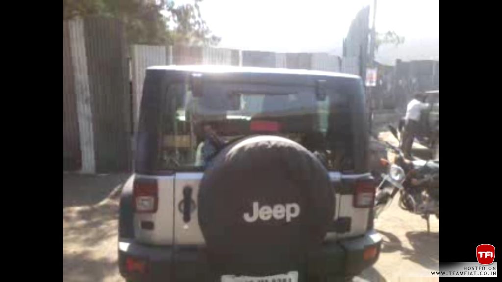 Jeep India Wrangler rear