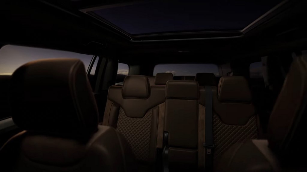 Jeep Meridian Interior Teased Seats