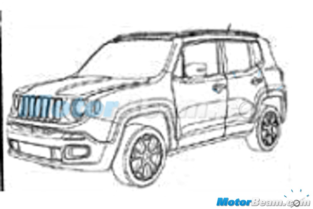 Jeep Renegade Patent India