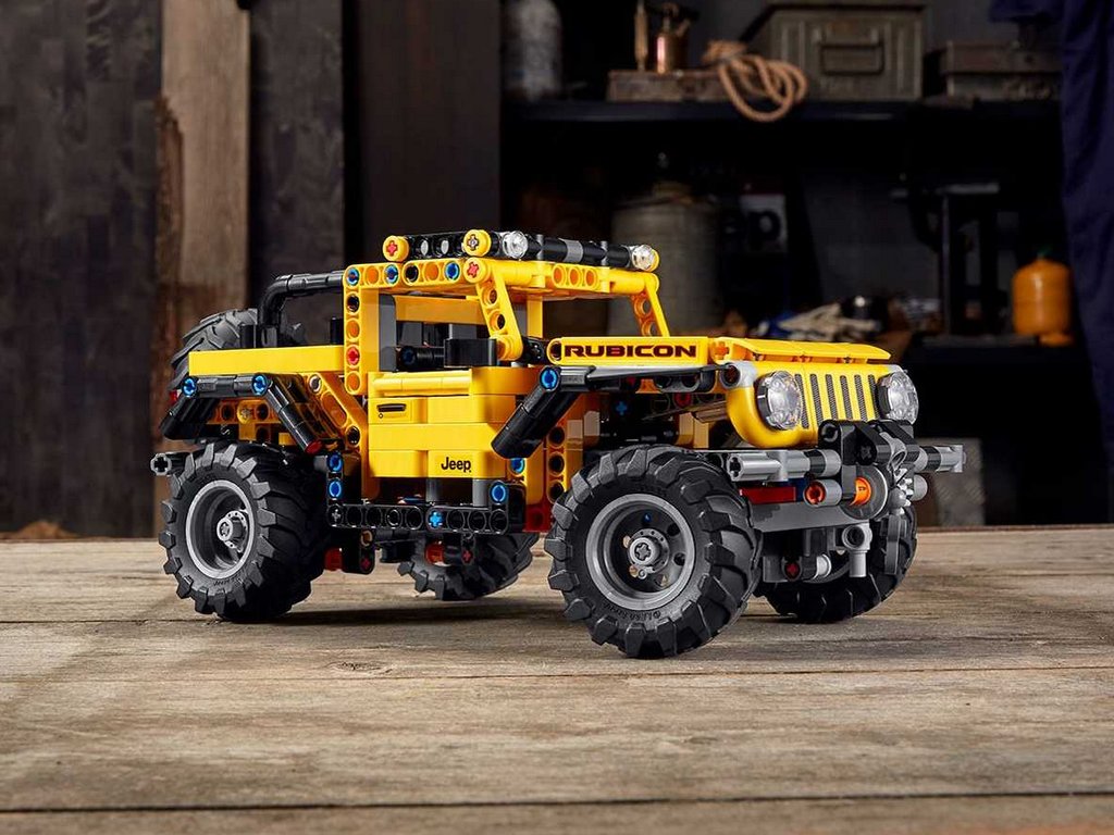 Jeep Wrangler Rubicon Lego Technic Kit