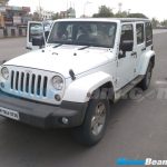 Jeep Wrangler Unlimited Spied India