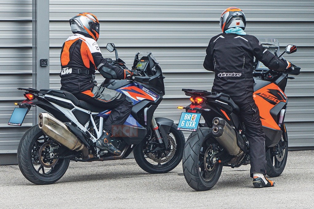 KTM 1290 Super Adventure R Pikes Peak Spied Rear