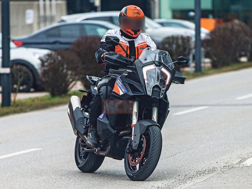 KTM 1290 Super Adventure R Pikes Peak Spied