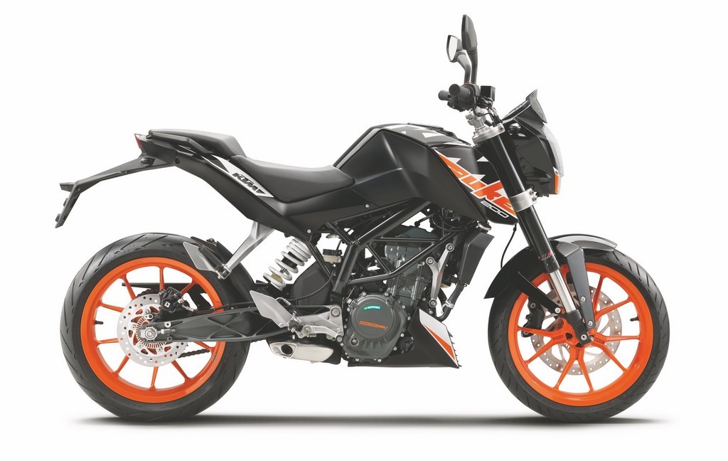 KTM 200 Duke ABS Side