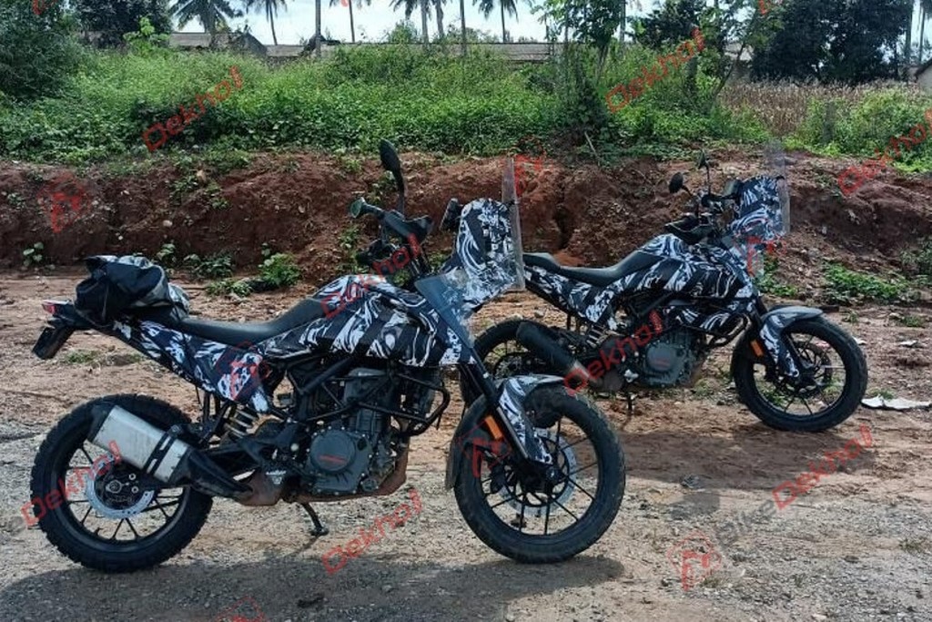 KTM 390 Adventure Rally Spied