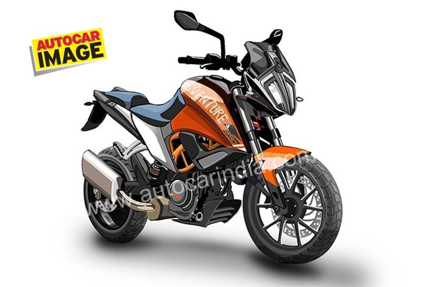 KTM 390 Adventure Rendering