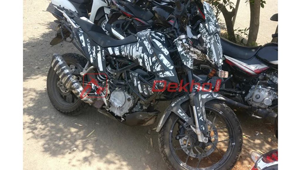 KTM 390 Adventure Spied