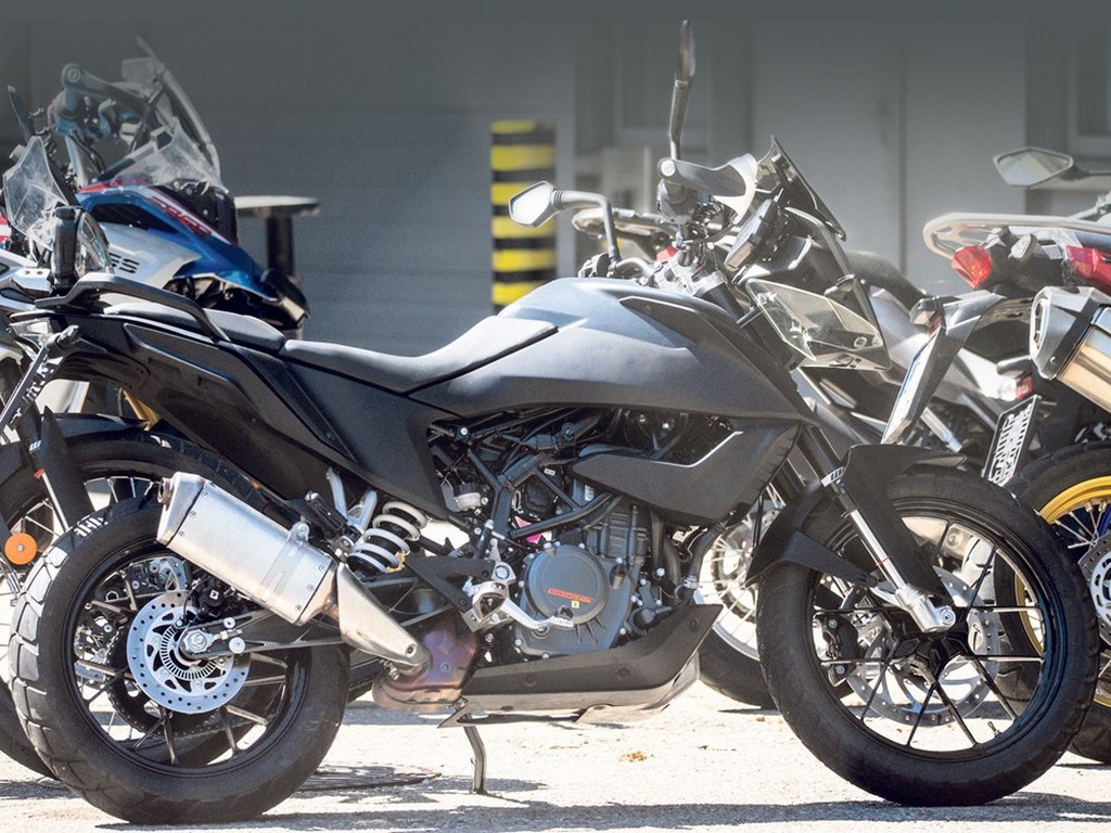 KTM 390 Adventure Spied Side