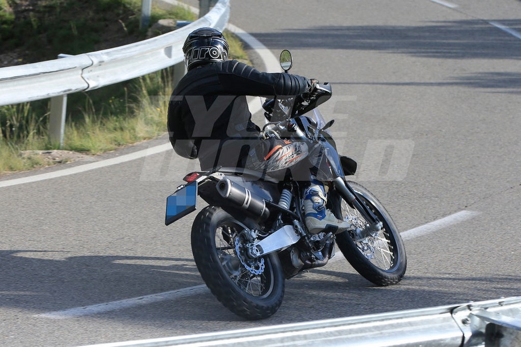 KTM 390 Adventure Spied