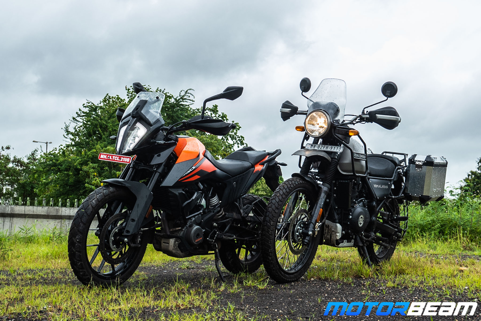 KTM 390 Adventure vs Royal Enfield Himalayan Comparison Review 1