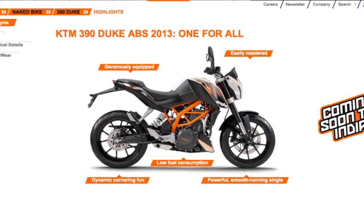 Duke 390 Coming Soon