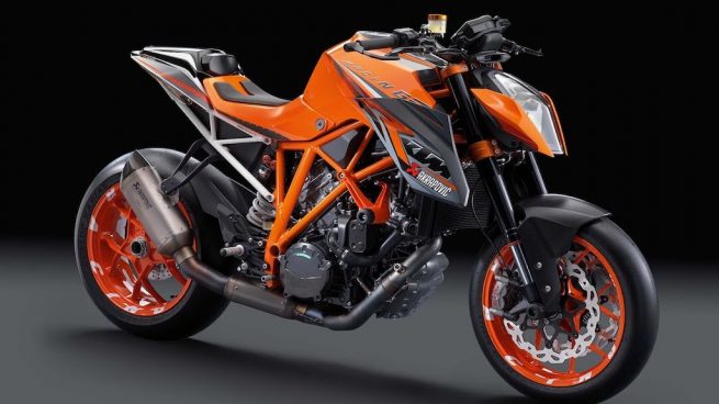 KTM 500cc twin-cylinder engine