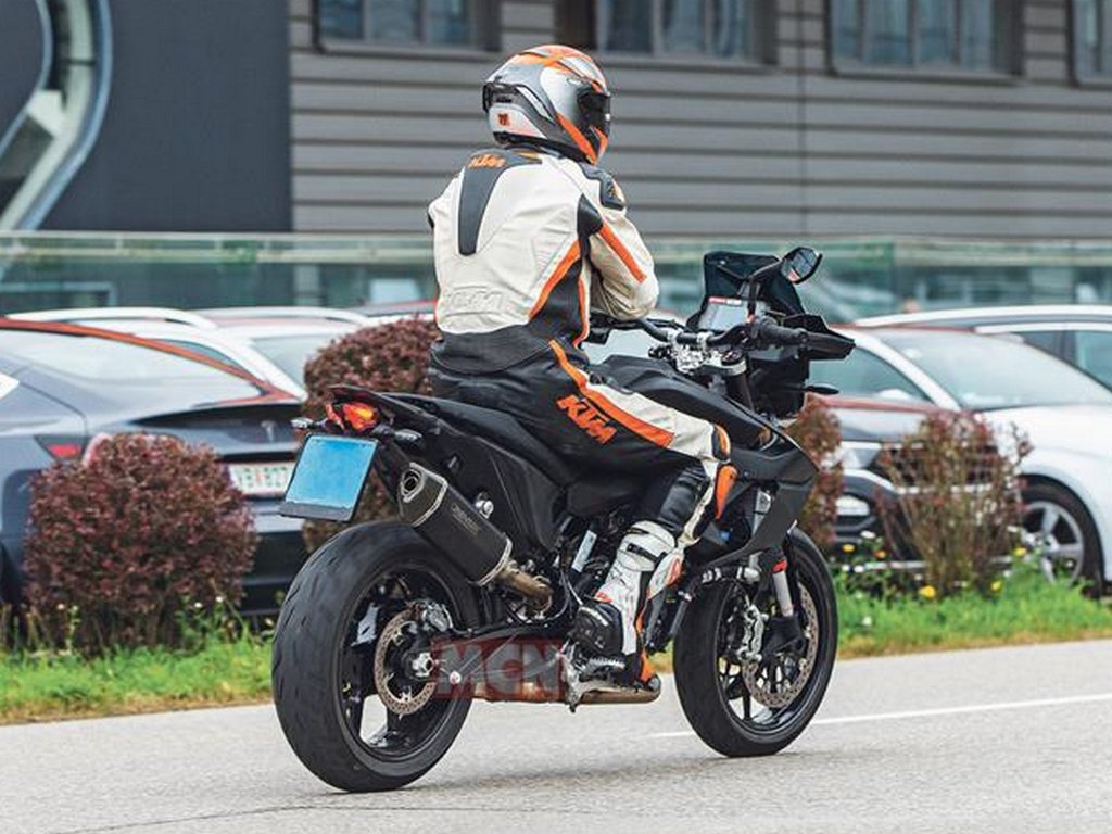 KTM 890 SMT Spied Rear