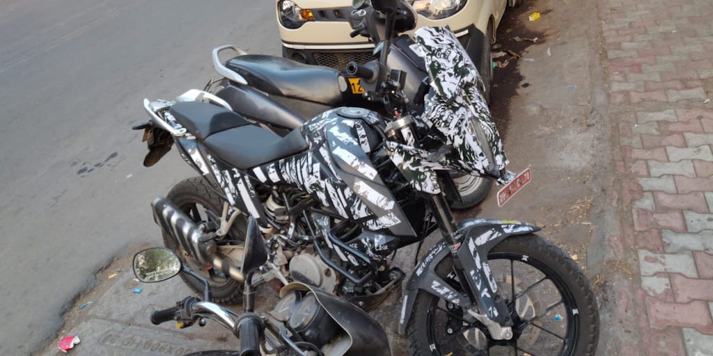 KTM Adventure 390 Spotted