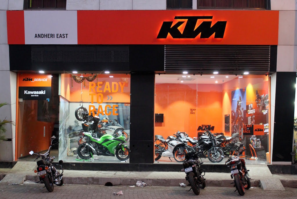 KTM Showrooms In India To Touch 500 