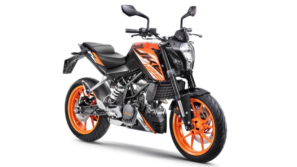 KTM Duke 125 Orange