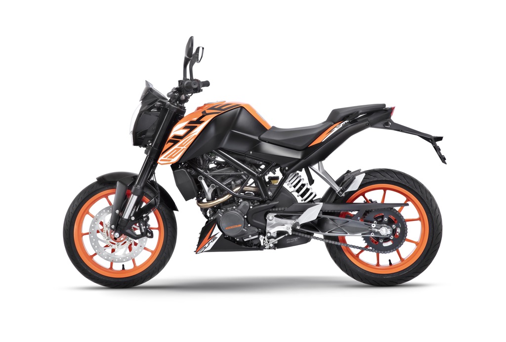 KTM Duke 125 Orange