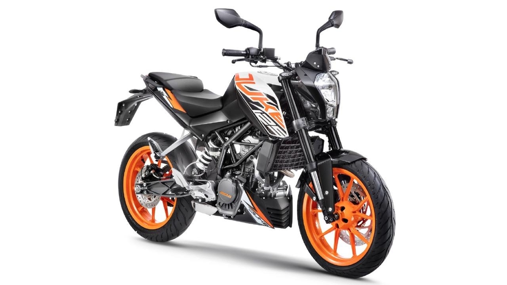 KTM Duke 125 White