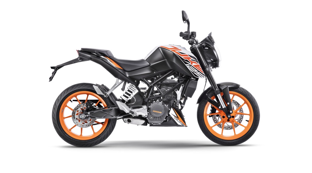 KTM Duke 125 White