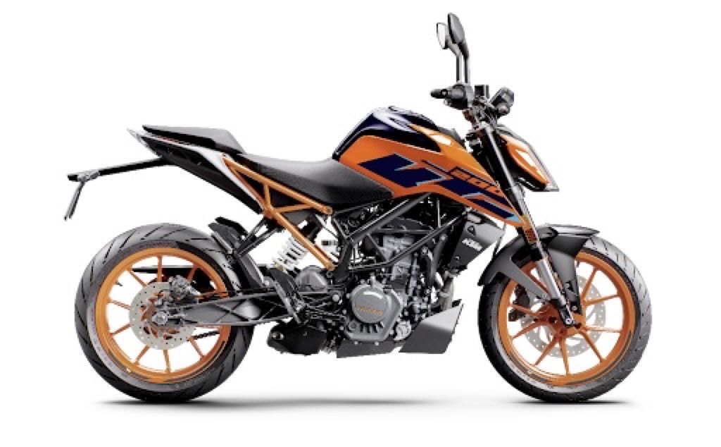 KTM Duke 200 ELECTRONIC ORANGE