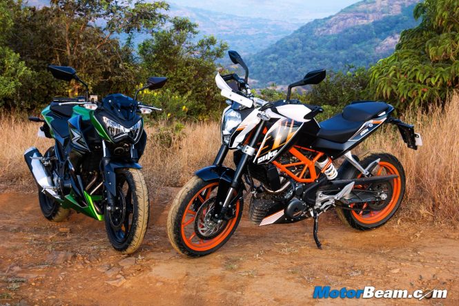 KTM Duke 390 vs Kawasaki Z250 Review