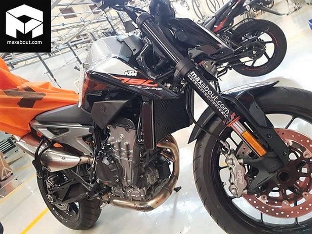 KTM Duke 790 Spotted